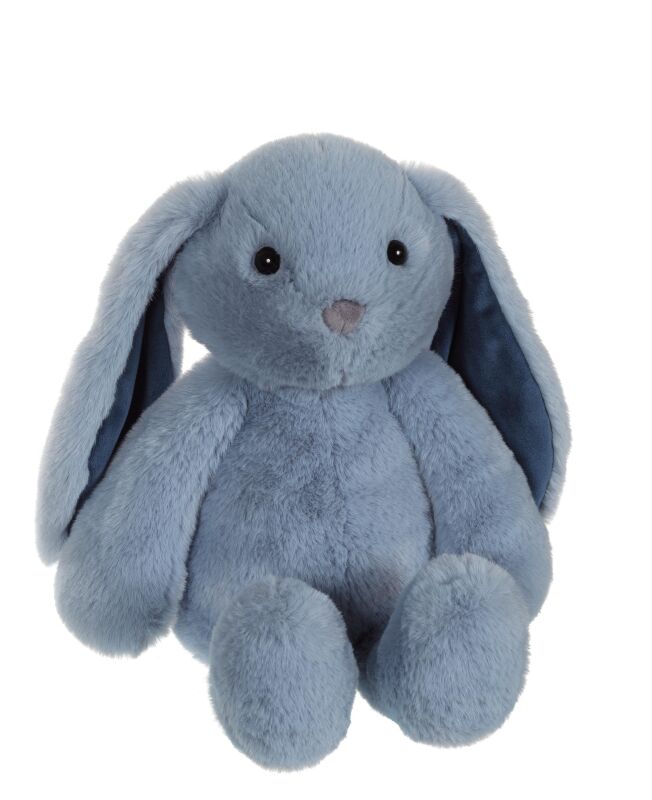  trendy bunny peluche lapin bleu 28 cm 